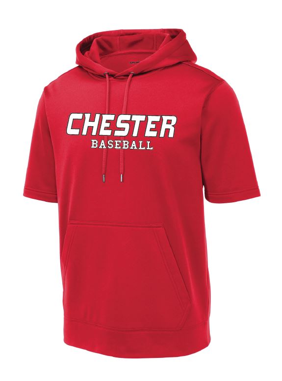 Baseball Short Sleeve Hoodie - Image 2